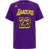 Nike LEBRON JAMES Los Angeles Lakers Statement Edition Jordan NBA-T-Shirt für Herren - lila