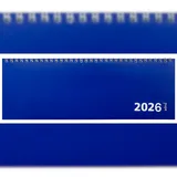 Adina Tischquerkalender 1W2S Blau 2026