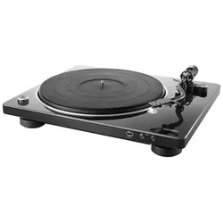 Denon DP-450USB Plattenspieler mit Riemenantrieb schwarz