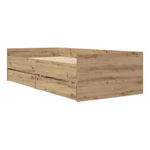 vidaXL Artisan-Eiche 100 x 200 cm Brown