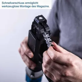 SCHEPPACH BC-DWD400MS-X inkl. 2 x 2,0 Ah + 2,4A Ladegerät