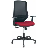 Piqueras y Crespo Mesh Synchro Mardos Bürostuhl - Garnet