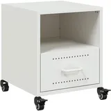 vidaXL Nachtschrank 36 x 39 x 43,5 cm Weiß