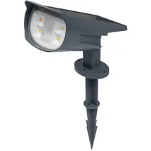 LEDVANCE ENDURA GARDEN SPOT 4058075564169 Solar-Außenwandleuchte 0.5W Warmweiß RGB Dunkelgrau