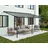 Terrassenüberdachung Sierra 619 x 295 cm grau