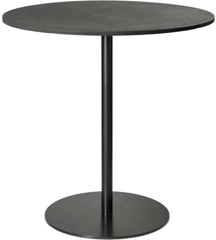 Mater Mater Cafe Tisch, Ø 70 cm, coffee waste black