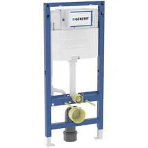 Geberit Duofix Vorwandelement 112 cm mit Omega Unterputzspülkasten 12 cm