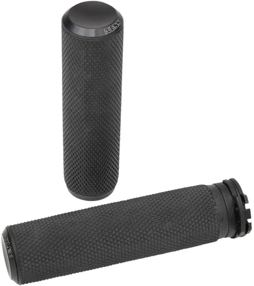 Arlen Ness Fusion Diamond Knurled Harley Davidson Fl 1200 Electra Glide 77 Griffe - Black - One Size