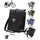 MIVELO Fahrradtasche 3in1 jeansblau
