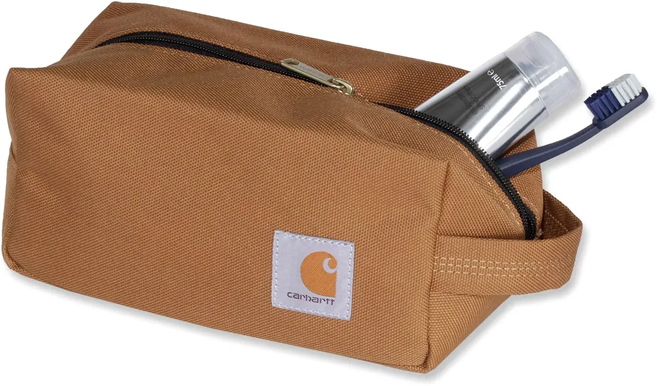 Carhartt Travel Kit, trousse de toilette - Marron