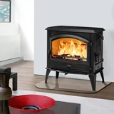 Dovre 760WD Kaminofen Gusseisen emailliert cremeweiß, Bauart 2