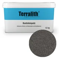Terralith Buntsteinputz Mosaikputz 2 mm 15 kg grau