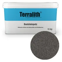 Terralith Buntsteinputz Mosaikputz 2 mm 15 kg grau