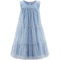 happy girls Sommerkleid HAPPY GIRLS "Mädchenkleid", Mädchen, Gr. 116, EURO-Größen, light blau, Stoff, 100% Polyester, normal, Kleider Sommerkleid
