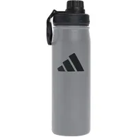 adidas Trinkflasche Grau/Schwarz 0,6 l