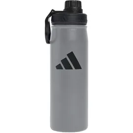 adidas Trinkflasche Grau/Schwarz 0,6 l
