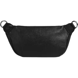 Samantha look Gürteltasche echt Leder, Made in schwarz