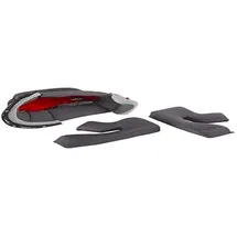 O'Neal | Motorcross-Helm-Ersatzteile | Motorrad Enduro Mountainbike | Wangenpolster & Innenfutter für Helme | Liner & Cheek Pads SONUS Helmet | Schwarz Größe L