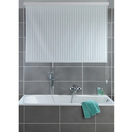 Wenko Duschrollo weiß, grau 128,0 x 240 cm
