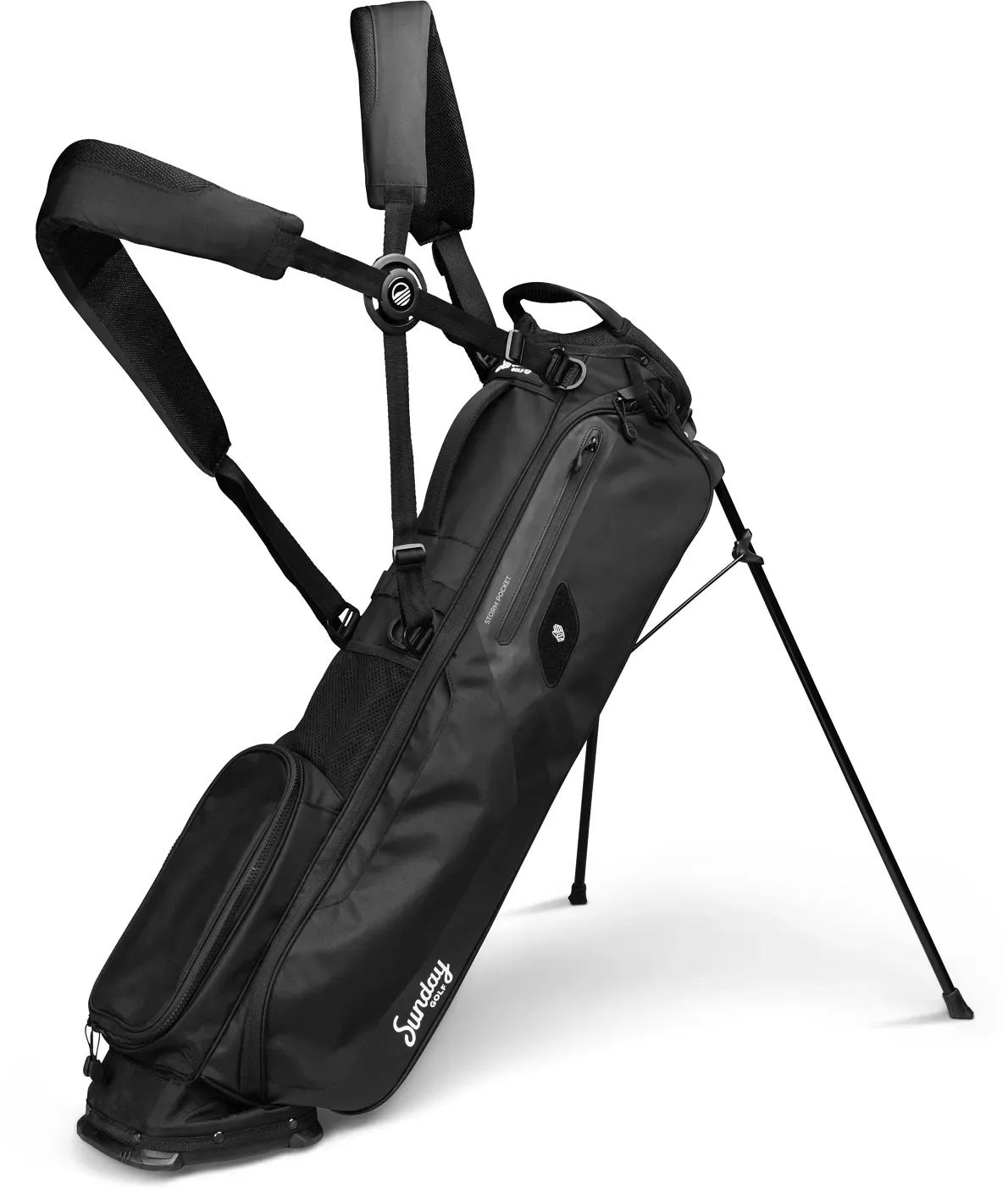 Sunday Golf Standbag El Camino, schwarz