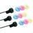 UBBINK MiniBright 3 x 8 LEDs - 3 Farbkappen pro Leuchte Trafo 12 V