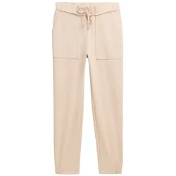 TOM TAILOR DENIM Damen Basic Joggpants, braun, Uni, Gr. XL
