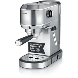 Severin Newspresa KA 5997 schwarz mit Milchaufschäumdüse