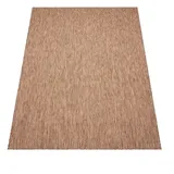 Paco Home »Napoli 777«, rechteckig, 4 mm Höhe, Flachgewebe, meliert, In- und Outdoor geeignet, Wohnzimmer beige