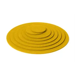 Filz-Untersetzer Ø 35 cm anthrazit 01