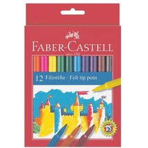 Faber-Castell Filzstifte farbsortiert, 12 St.