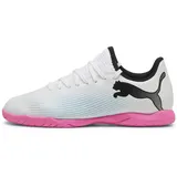 Puma Future 7 Play IT Jr. puma white/puma black/poison pink 32