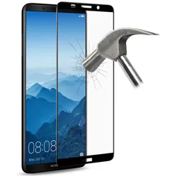 Tempered Glass Frame Black für Huawei Mate 10 Pro