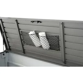 Biohort Gartenbox Stylebox 140 cm Stahl Grau Dunkelgrau