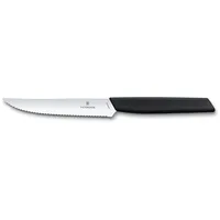 Victorinox Swiss Modern Steakmesser 12 cm 2-tlg. Wellen schwarz