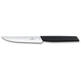 Victorinox Swiss Modern Steakmesser 12 cm 2-tlg. Wellen schwarz