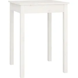 vidaXL Esstisch 55 x 75 x 55 cm weiß