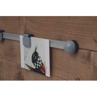 Maul Planhalter grau Wandmontage