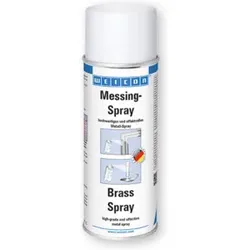 WEICON Messing-Spray, Schutz und optische Aufwertung von Metallteilen, 400 ml