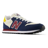 New Balance Herren 500 Sneaker, Blue Navyburgundy, 42.5 EU