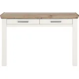 Set One by Musterring Schminktisch, pino aurelio, eiche nelson, pino aurelio, eiche nelson, B:123cm H:80,4cm T:40cm, SET ONE BY MUSTERRING, Tische, Schminktisch, mit zwei Schubkästen, Landhausstil, Metallgriff, B 123 x H 80 x T 40cm