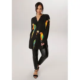 aniston plus Longbluse bunt/schwarz 54