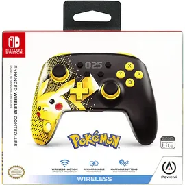 PowerA Pokémon Pikachu #025 kabellos Nintendo Switch Controller Mehrfarbig für