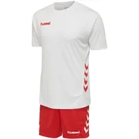 Hummel Promo Duo Trikotset white/true red L