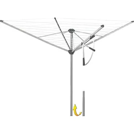 Juwel Wäschespinne Novastar 500 Compact (für ca. 4-5 Waschmaschinenfüllungen, mit Alustandrohr 50 mm, lässt Sich leicht aufspannen, Wäschetrockner) 30801