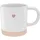 GRUSS & CO Tasse mit graviertem Herz 0,4 l Mehrfarbig