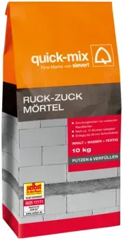 Quick Mix Ruck- Zuck Mörtel 10 Kg