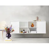 Hammel Furniture Mistral Sideboard 177 cm Weiß Holz/Metall