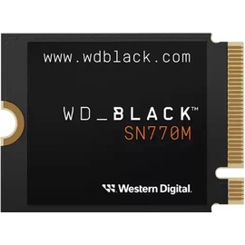 Western Digital WD_BLACK SN770M NVMe SSD 1TB, M.2 2230/M-Key/PCIe 4.0 x4 (WDS100T3X0G / WDBDNH0010BBK)