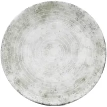 VAN WELL Korfu Speiseteller 28 cm grau 6er Set