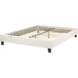 Beliani Roanne 140 x 200 cm Hellbeige